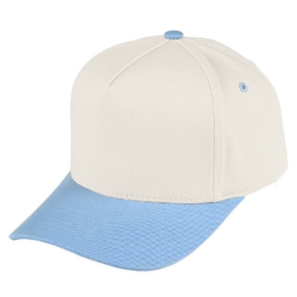 Two Tone Canvas Trucker Hat Baseball Cap - Picture 16 of 16